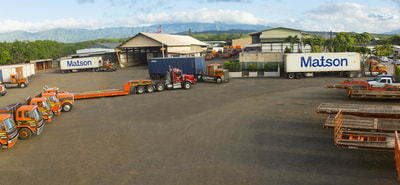 Warehouse Yard Panorama